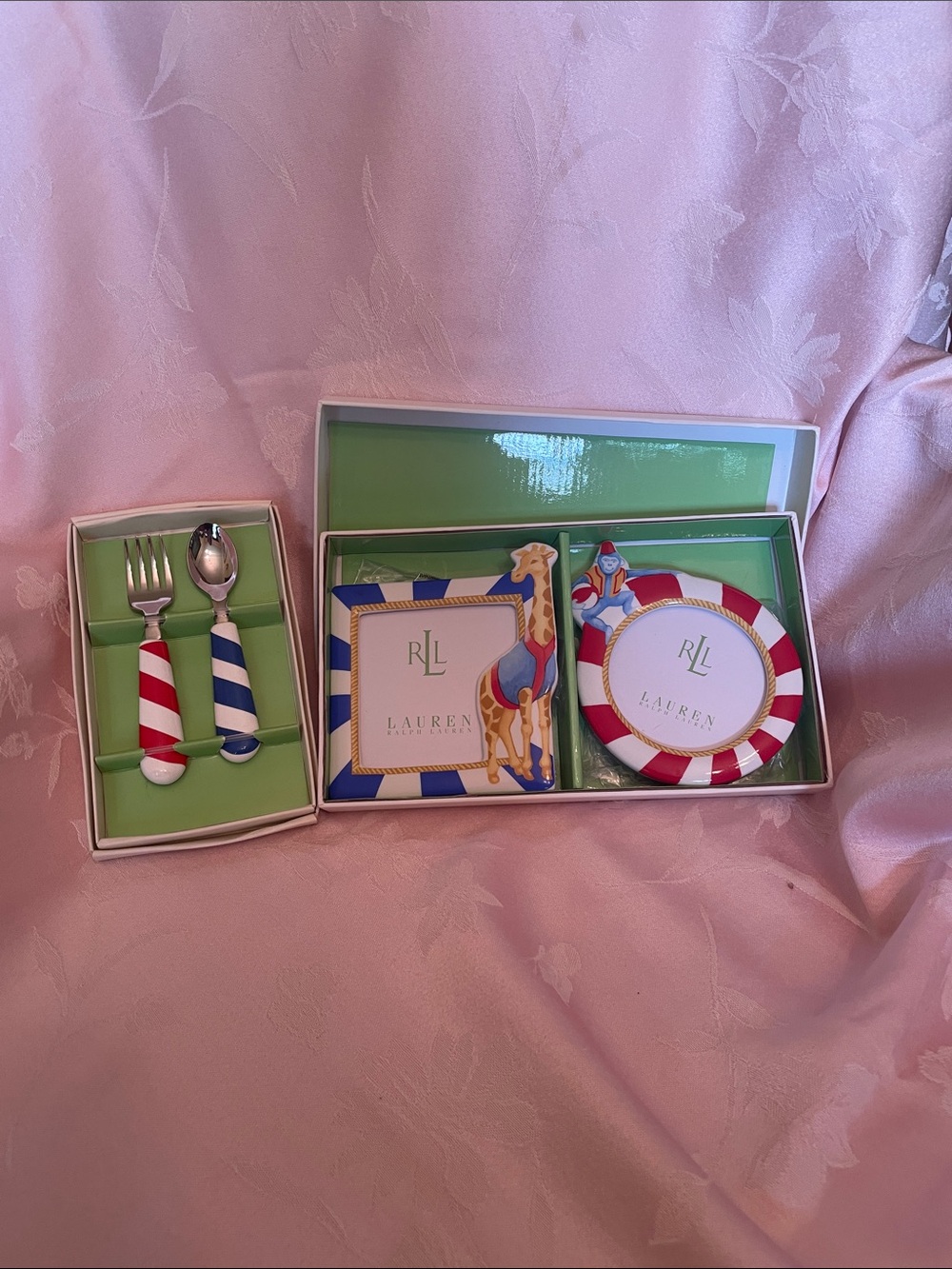 Ralph Lauren Kids Circus Frames & Cutlery Set